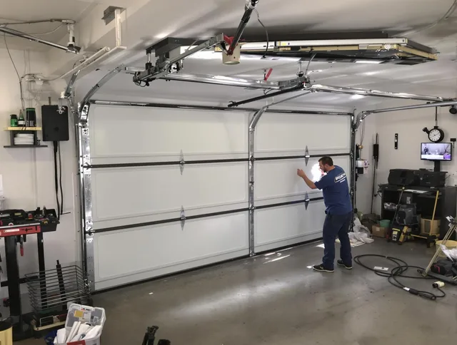 Professional garage door repair service by Colorado Springs Garage Door Repair in Colorado Springs